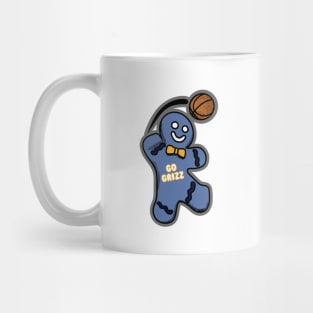 Memphis Grizzlies Gingerbread Man Mug